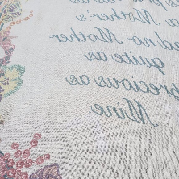 Tapestry Floral 80s Wall Hanging Gift for Mom - Picture 9 of 11